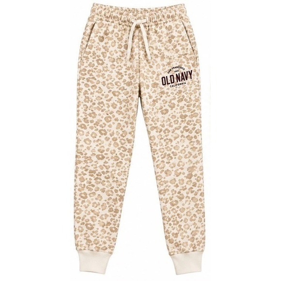 Old Navy Other - NWT Old Navy Kids Sweatpants Leopard Print L (10-12) San Francisco 1994